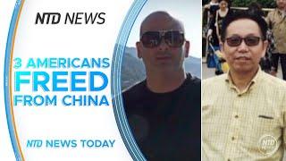 3 Americans Released From China in Prisoner Swap; Thanksgiving Travel in Full Swing