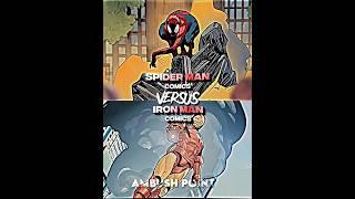 Spider Man VS Iron Man (Comics) | #shorts #fyp #marvel