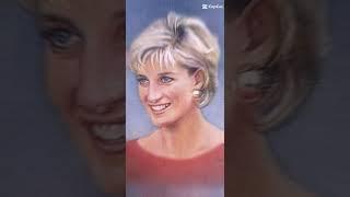 Lady Diana's beautiful portrait#queendiane #princechales #royalsfamily #britishroyalty