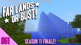 Minecraft Far Lands or Bust - #851 - 9,864,725 F3 Monument Reveal!