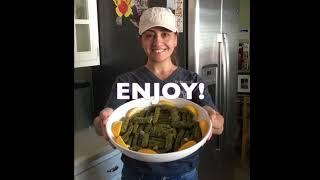 Cooking with Amanda - Sarma (Stuffed Grape Leaves)