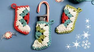 15 Minute Granny Square Stocking! 