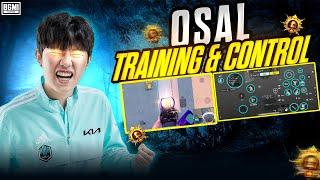 OSAL New BGMI/PUBG Training Drills | Osal Control Sensi Code BGMI| Osal Close Range drills For BGMI