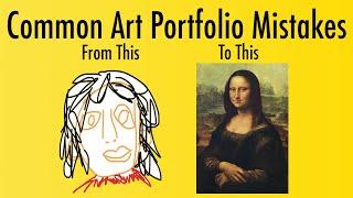 Common Art Portfolio Mistakes