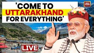 PM Modi Speech LIVE: PM Narendra Modi Urges Influencers, Bollywood & Leaders To Utilise Uttarakhand