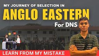 My journey of selection in Anglo Eastern for DNS | Learn from my mistakes| IMUMATE | IMUCET COACHING