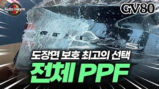 GV80 전체 PPF 시공 가격이 300만 원?