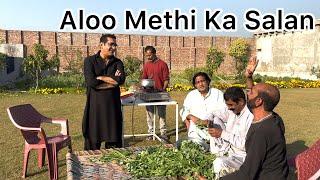 Aloo Methi Banai |