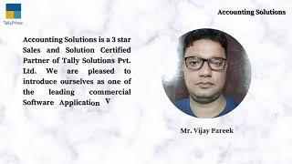 Introduction Accounting Solutions | Tally Certified Partner