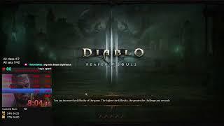 Diablo 3 Season 33 World First monk 150 clear Shenlong POJ Tempest rush