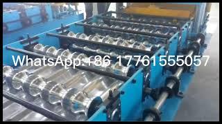 [STEELMAMA]2 types roofing tile making machine