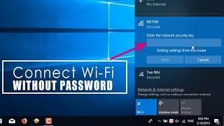 Windows 10 : Connect Wi-Fi without password | NETVN