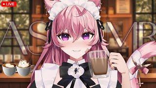 【3DIO ASMR】Catgirl Maid Coffee Melou-NYA![Roleplay] #asmr #vtuber