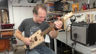 3 String Thursday with Mike Snowden and the Grade a 3 String Cigar Box Guitar 2517