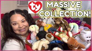 MY TY BEANIE BABIES MASSIVE COLLECTION!