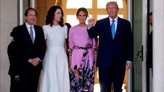 Trump & Melania Speak Outside $50M Mar-a-Lago Fundraiser: Exclusive Report!