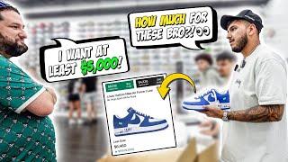 He Wanted $5,000 For These Sneakers!? | Cashing Out Sneakers at Store