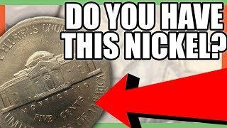 RARE NICKELS TO LOOK FOR IN POCKET CHANGE - VALUABLE ERROR COINS WORTH MONEY!!