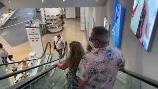 Schindler Rolltreppe in Hugendubel Laden in München Karlsplatz (Stachus)