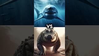 Crocodile vs Great White Shark vs(Killer orca Whale, dolphin, lion, tiger, octopus).