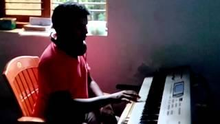 Harmonium on keyboard jaison daniel