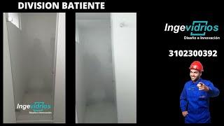 DIVISIONES DE BAÑO EN VIDRIO TEMPLADO EN BOGOTA-INGEVIDRIOS