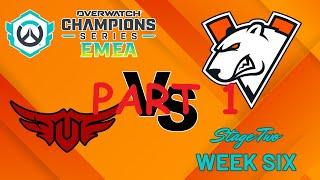 The Ultimates vs Virtus.pro [PART 1/2] - Group Stage | OWCS EMEA Stage 2