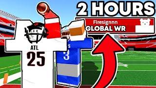 2 HOURS OF A GLOBAL WIDE RECEIVER! (FOOTBALL FUSION 2)