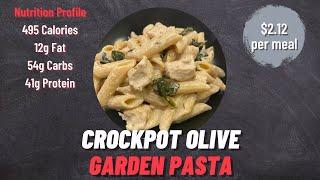 Crockpot Olive Garden Pasta