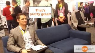 Holosonics - Audio Spotlight Reactions Video - CES