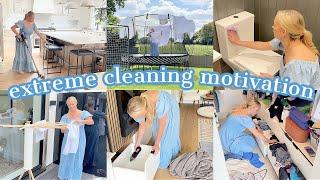 EXTREME All Day Clean with me and How to Remove Tough Stains | Emily Norris