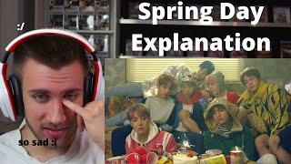 BTS Spring Day MV EXPLAINED | Sewol Ferry, Snowpiercer & Survivors - Reaction