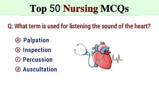 Top 50 Nursing Mcq | Nursing mcq questions | nursing exam preparation | staff nursing officer mcq