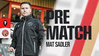 Pre-match: Mat Sadler looks ahead to trip to Salford City