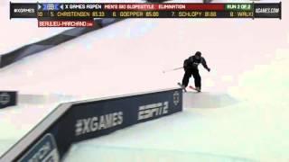 Alex Beaulieu-Marchand Run 2 Men's Ski Slopestyle Elimination