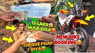 15 Lakh Hulk Sell Card | New Adventure Bike |10 Lakh Ka Check Paddiya My Youtube Earning