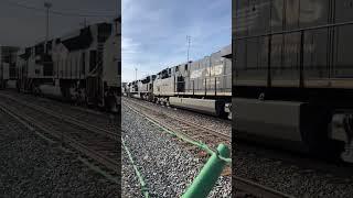 EB NS Intermodal in Elkhart 2/18/23 | #shorts