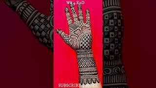 Simple Mehndi Design/mehndi design 2024 new style simple bridal/Mehndi Design #mehndi #shorts