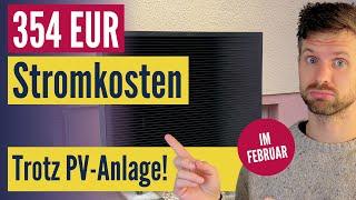 Hohe Stromrechnung im Februar trotz Photovoltaik und Speicher im Februar (Wie hoch war die Autarkie)