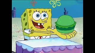 Spongebob ~ That thing's green!