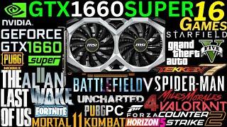 GTX 1660 SUPER Test in 16 Games in 2023