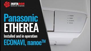 Air conditioner Panasonic Etherea White Inverter CS-Z25VKEW+CU-Z25VKE | Installed and in operation