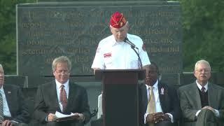 2014-09-11 Carolina Triad Field of Honor - 9/11 WTC #2 Steel Beam Unveiling Ceremony at Triad Park