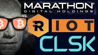 CLSK, RIOT, MARA, COIN, MSTR Stocks Price Analysis