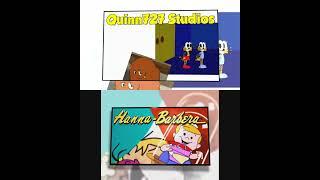 (PLEASE DON'T BLOCK THIS) Hanna Barbera & Quinn727 Studios All Stars Comedy Logo Comparison