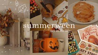 summerween day in the life  | finally decorating my home for fall