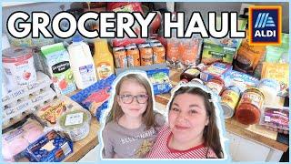 I'VE GOT A HELPER | 1-WEEK ALDI GROCERY HAUL & MEAL PLAN | MARCH 2025