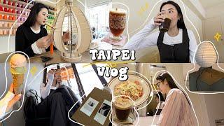 台北獨旅VLOG兩天一夜行程! 入住金普頓飯店/DIY日式紙燈/挖到寶藏咖啡廳/逛傢俱/義式冰淇淋/永康街超讚牛肉麵