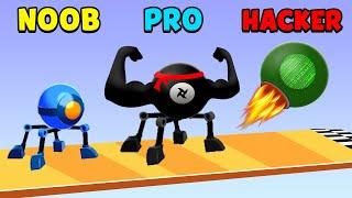 NOOB vs PRO vs HACKER - Rolly Legs