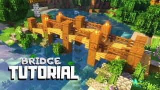 Minecraft: How to Build a Simple Bridge (Tutorial)